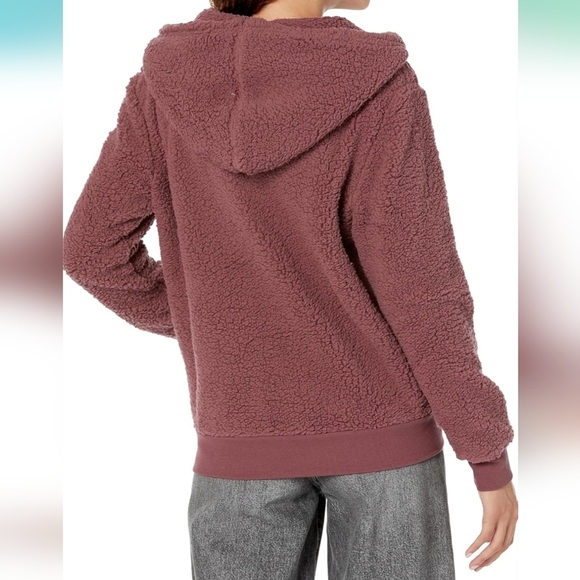 Marc N.Y Andrew Marc Performance Full zip Hooded jacket. (Teddy Fleece) Size XL - Picture 3 of 11